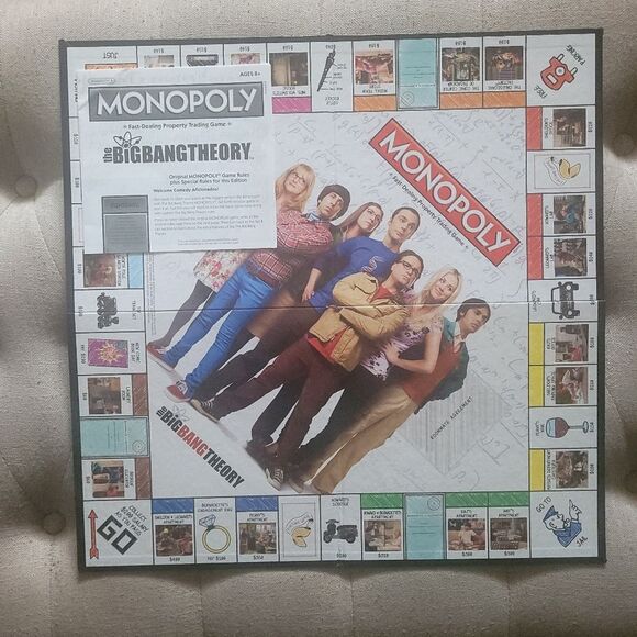 MONOPOLY THE BIG BANG THEORY FAST-DEALING PROPERTY TRADING GAME 7 UNIQUE TOKENS - Picture 8 of 10